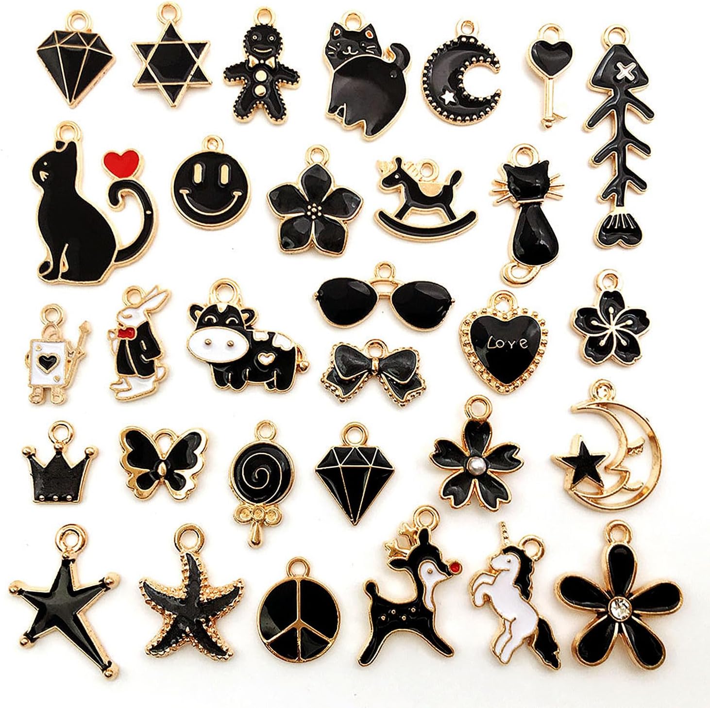 - Charms for Bracelet Making 30PCS Set