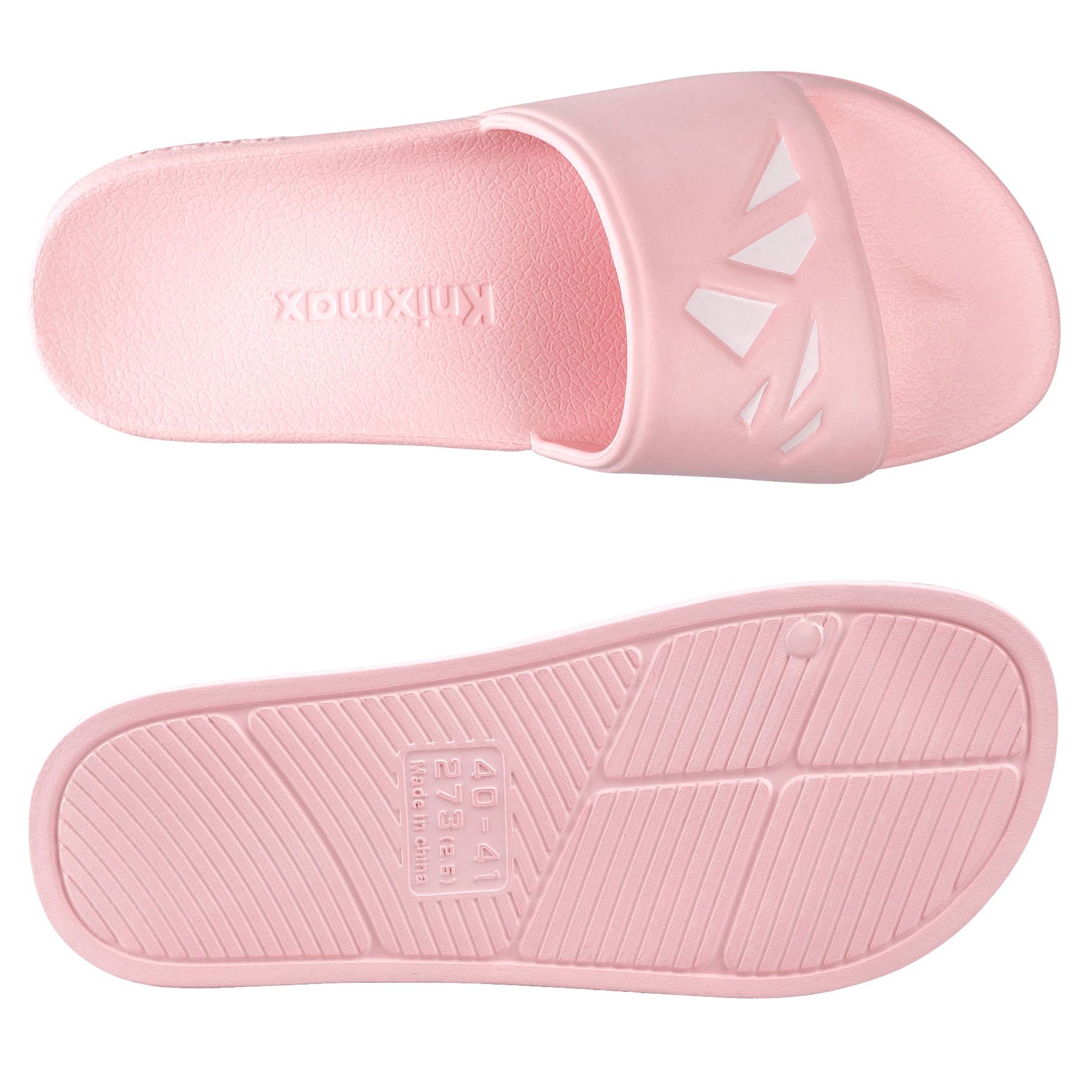 Knixmax Scarpe da Spiaggia e Piscina Uomo Donna Ciabatte da Doccia Pantofole da Bagno Pantofole da Interno E da Esterno Sandal Unisex-Adulto