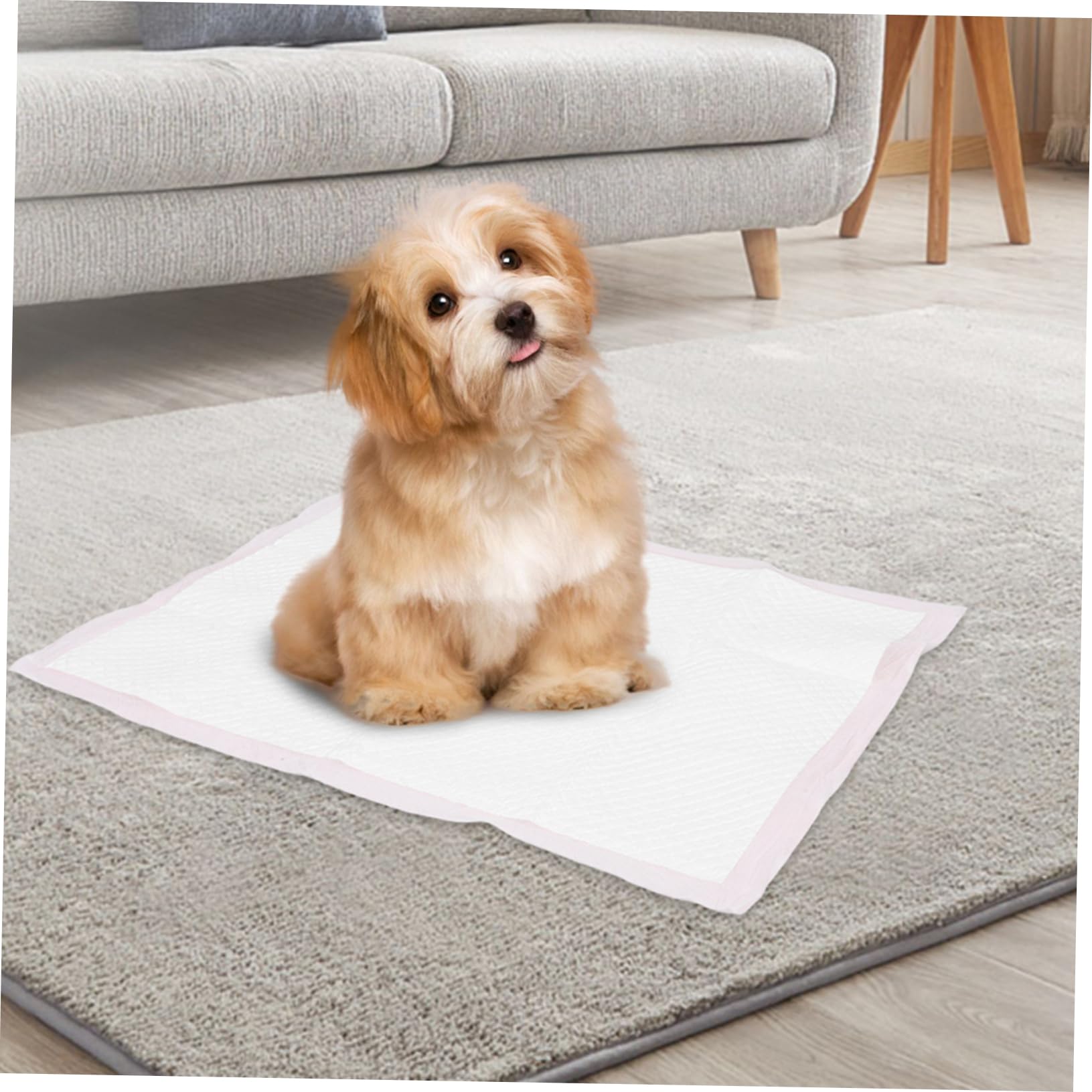 50 Almohadillas Desechables para Orinar de Diseño Engrosado, Superabsorbentes, para Entrenamiento de Perros y Gatos Hogar