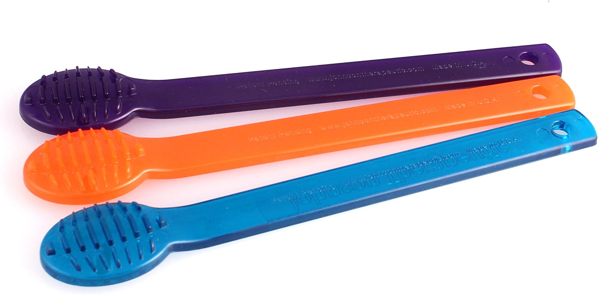 SMALL Textured Spoons for Feeding Therapy (3 Pack)