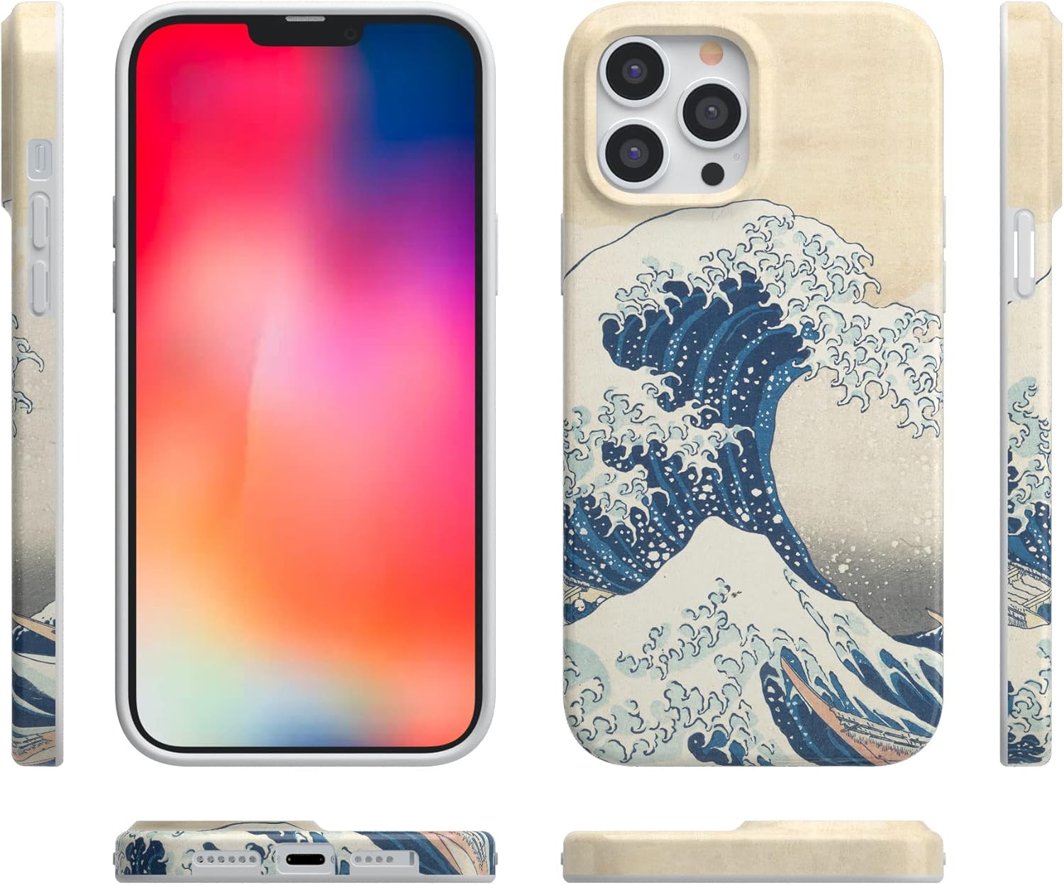 Casely iPhone 14 Pro Case | The Great Wave | The Met Museum | Compatible with MagSafe | Classic Ultra Slim Design