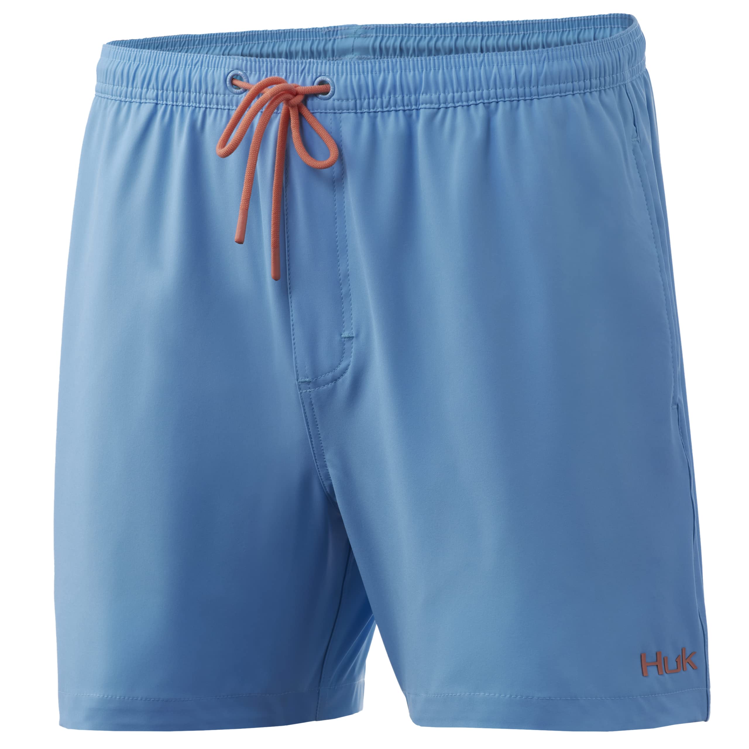 HUK Mens Volley 5.5" Short | Elastic Waist Quick-Dry Shorts Swim Trunks, Baltic Sea, XX-Large US