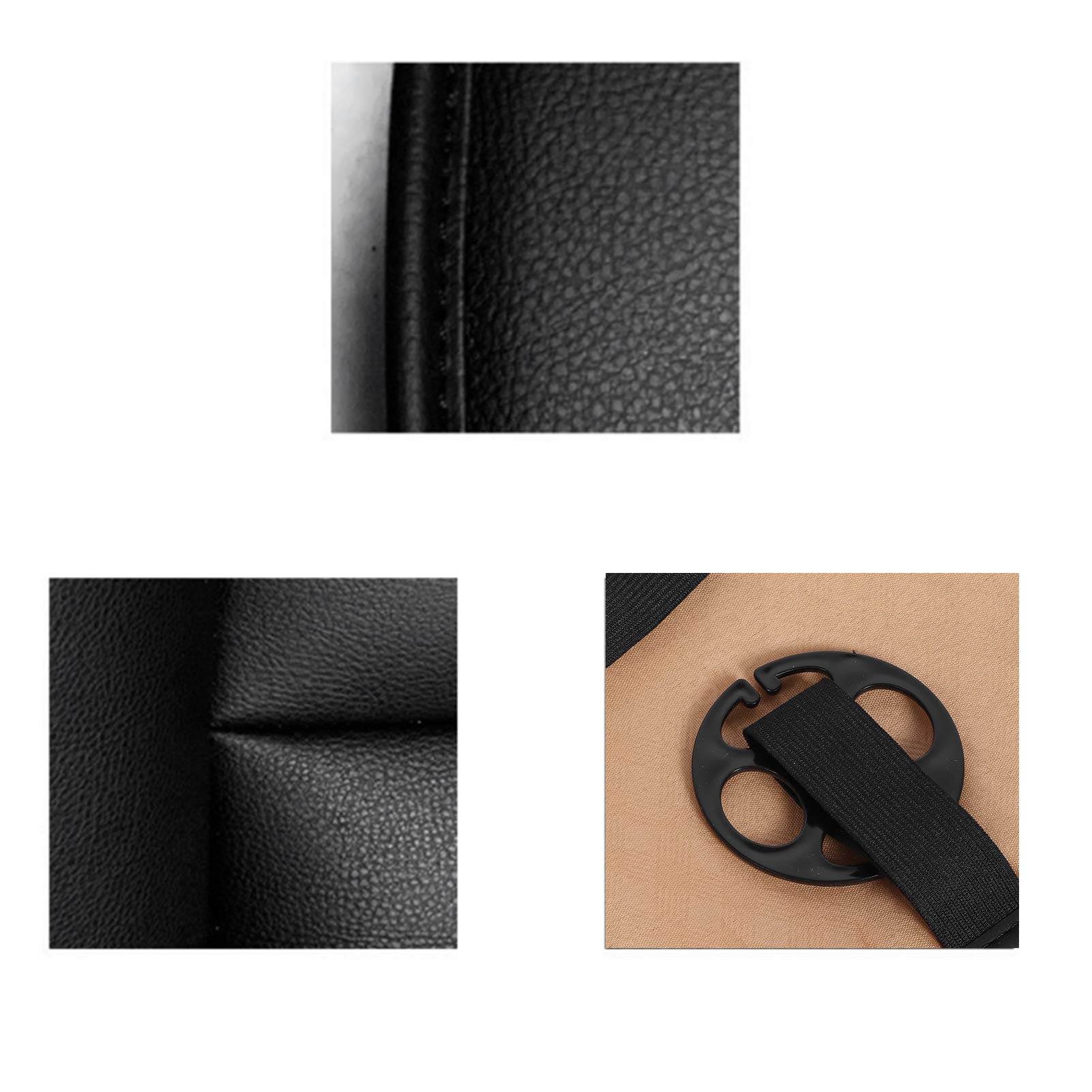 4773A0190 RIDEX Coprisedile nero, Rosso, Poliestere, anteriore e posteriore | AUTODOC prezzo e recensioni