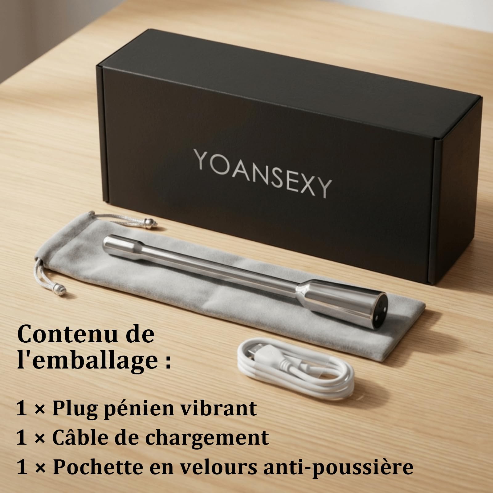Vibratore Uretrale Dilatatore Pene Giocattoli Sessuali Vibranti per Uomocon Sonda Uretrali per Uomini Masturbazione Plug Penieno Vibrante 10 Modalità di Vibrazione Stimolazione Uretrale, 8MM