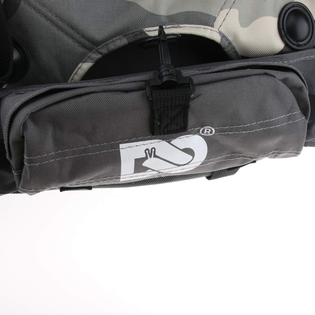 Sac à Dos Sacoche Chaussures Patinage Sac de Transport Rollers Sac d'entrainement et Porte-Rollers Camo 53x36x19cm