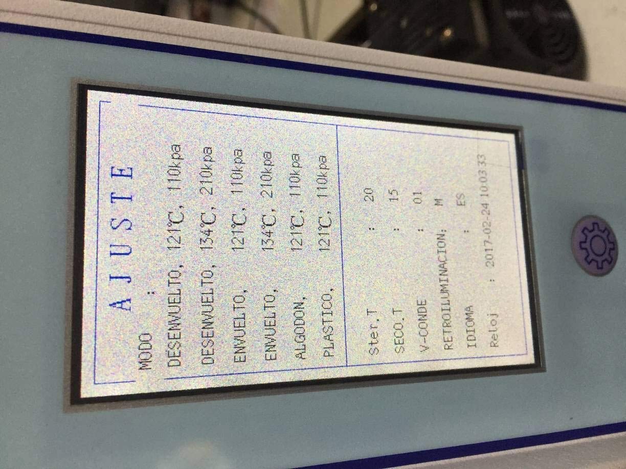 BONEW 23L LCD Vacuum Autoclave Automatic Steam Machine with Printer