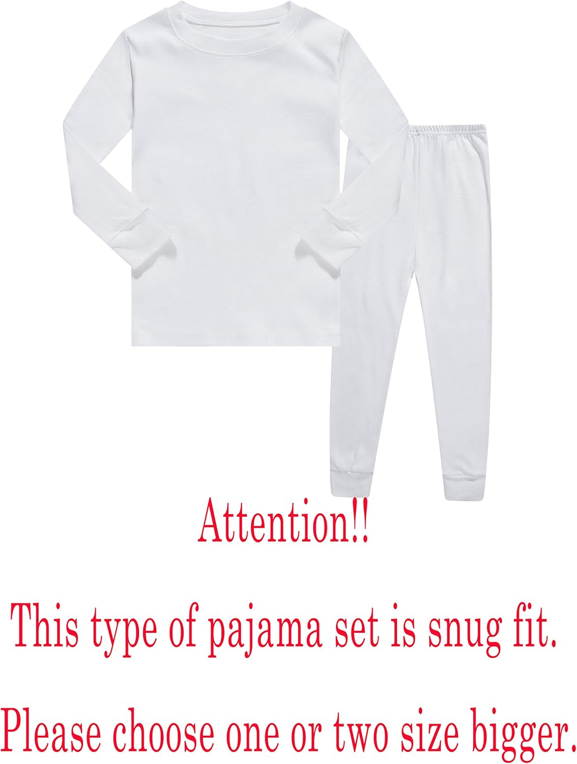 Family Feeling Kids & Toddler Boys Pajamas 2 Piece Pjs Set 100% Cotton Sleepwear - Image 2