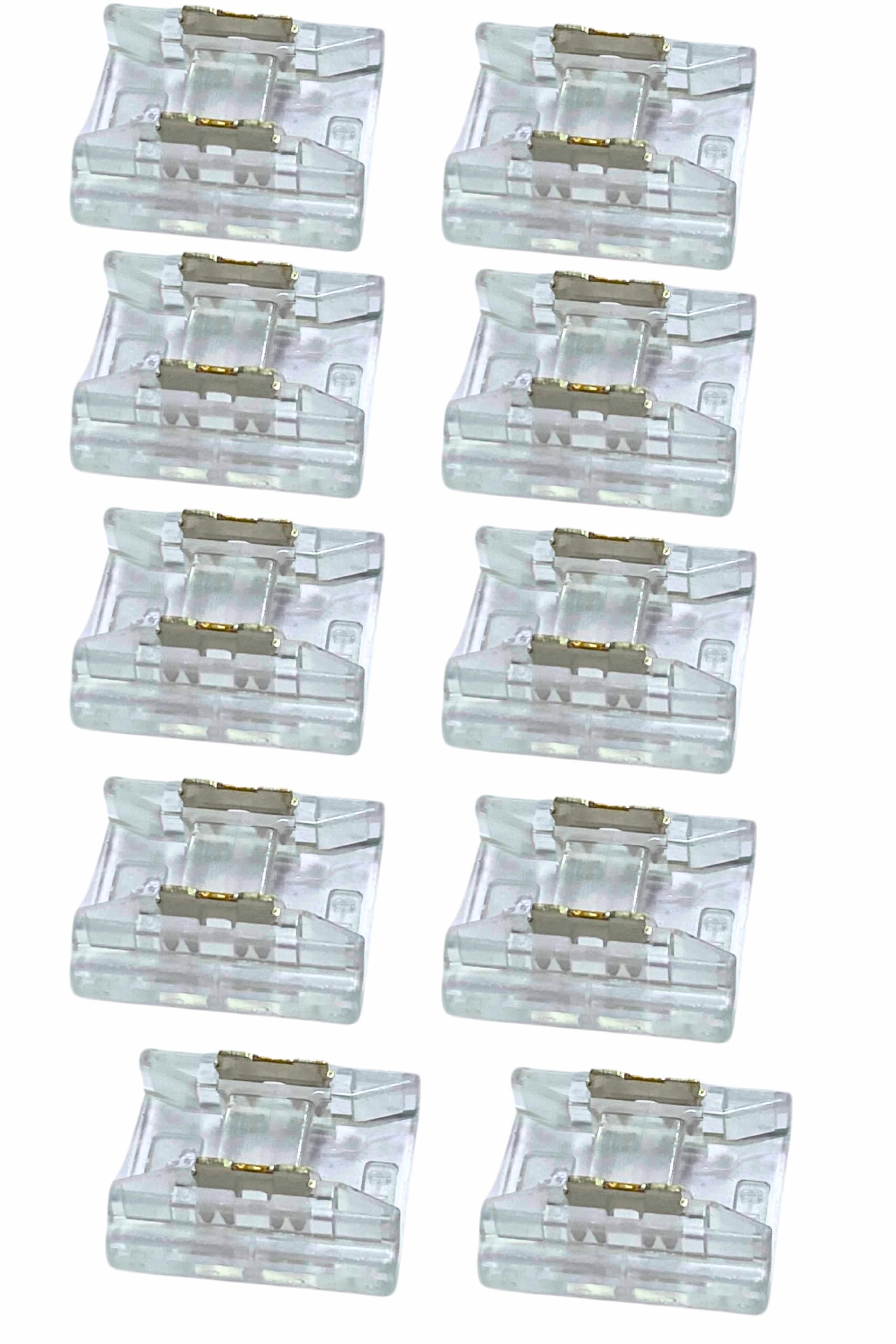 SNOOGG FCOB COB Transparent Connector Support FCOB 10mm Width 2 pin v+ v- Single Color LED Strip Corner Connection. Strip to 2pin, 2pin to 2 pin Wire Connection (10) led Strip Adapter Extension (B0DFQKCDLF) Amazon Price History, Amazon Price Tracker