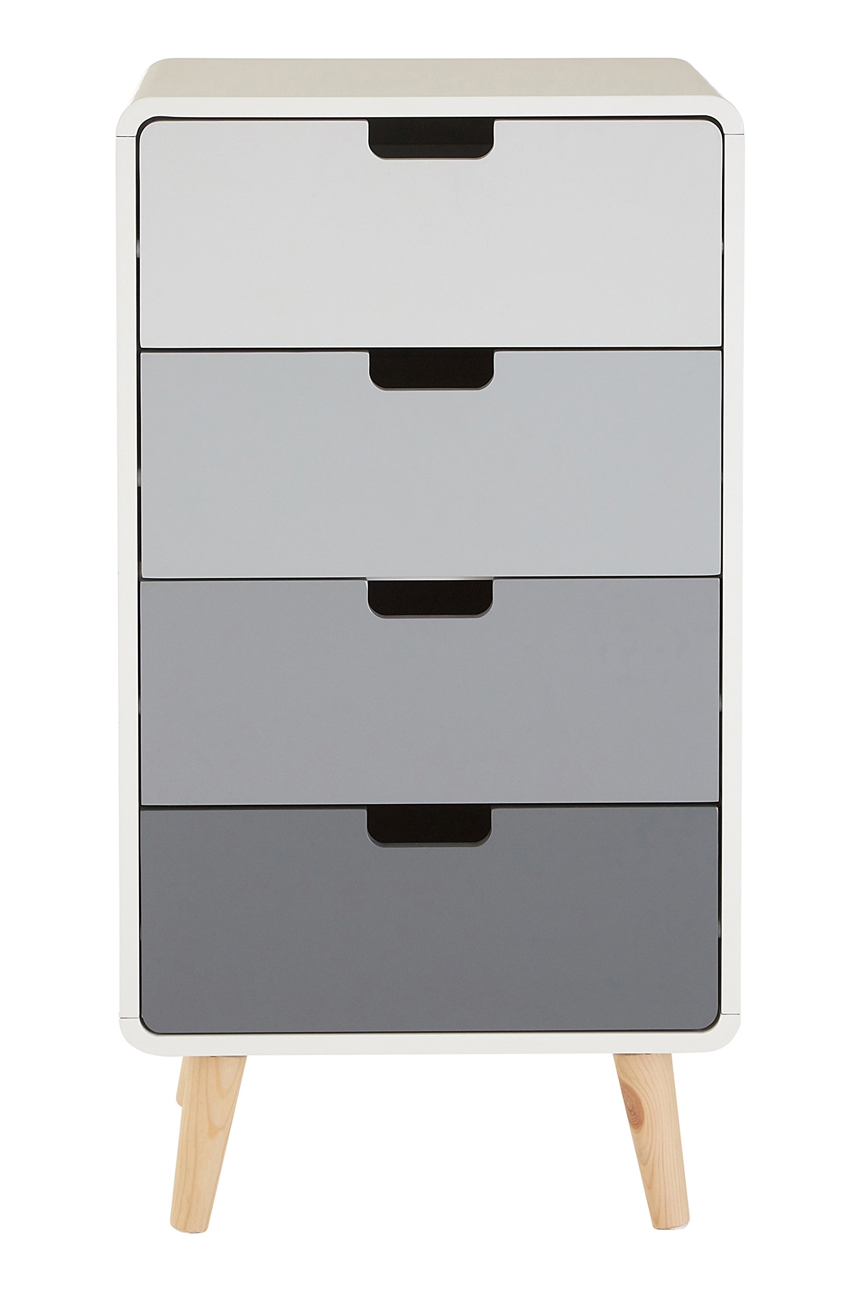Interiors by Premier Milo 4 Drawer Cabinet - Wood