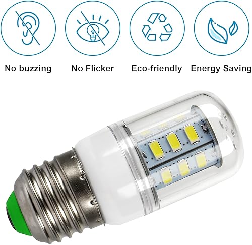 Miniatura 5 de RO6G Kei D34L Bombilla de refrigerador para frigidaire 5304511738 repuesto Frigidaire bombilla para refrigerador AP6278388 PS12364857 4584444 (3.5 W