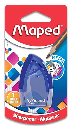 Miniatura 3 de Maped - Tonic Compact 1-Hole Pencil Sharpener - Durable Metal Insert - Pack of 16 Sharpeners