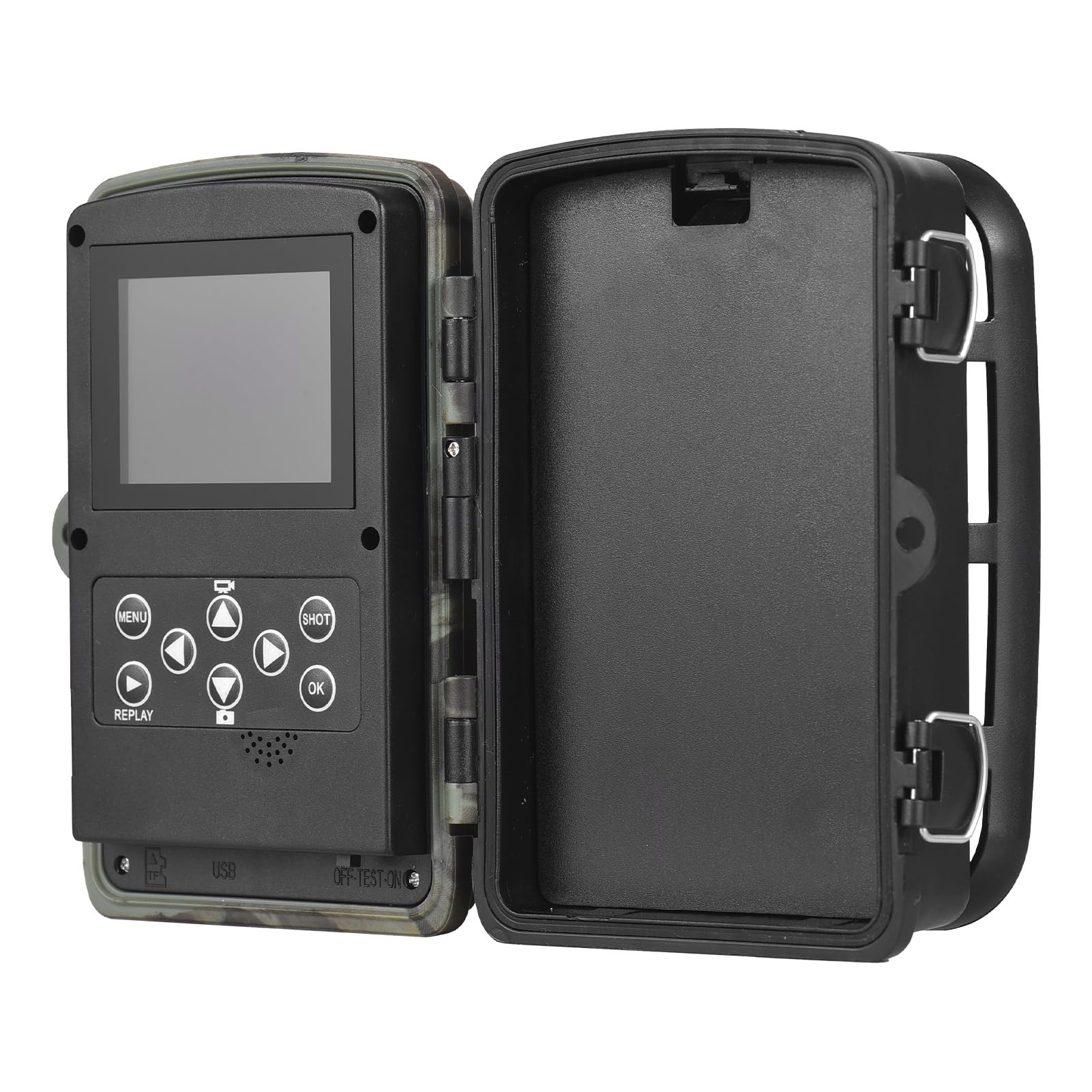 YOVOCA Caméra de Chasse 4K 60MP Camera Chasse WiFi, Piege Photographique avec Carte SD 32GB Caméra Infrarouge Vision Nocturne Animaux Étanche IP66 Camera Suiveuse Exterieur
