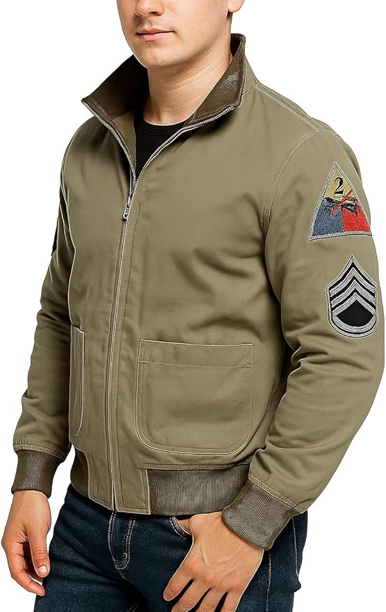 Men's Vintage WW2 Uniform Military Jacket - World War US