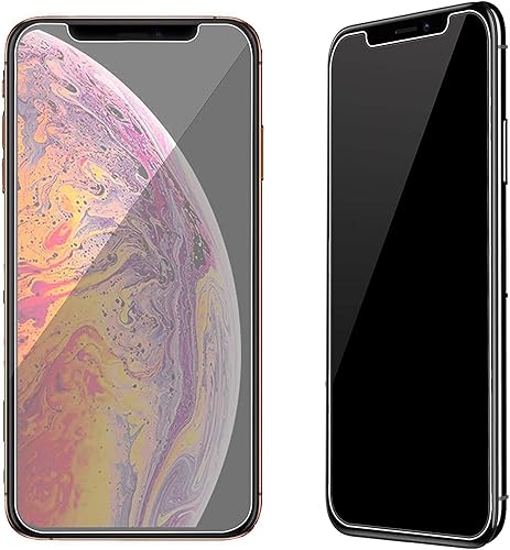 Miniatura 3 de Ailun Protector de pantalla de privacidad para iPhone 11 Pro MaxiPhone Xs Max 65 pulgadas paquete de 2 fundas de vidrio templado antiespía negro