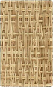 Woven Rattan Texture Wall Plates for Outlet, Toggle Light Switch Plate Duplex Outlet Covers, Standard Size 2-Gang, 2.76" x 4.53"