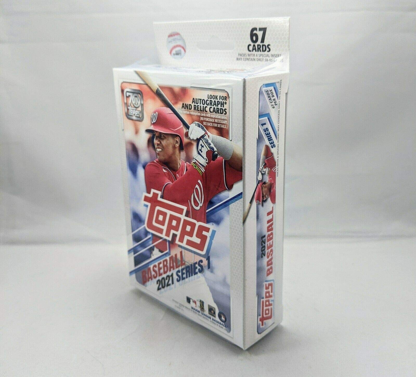 Amazon.com: 2021 Topps Series 1 Baseball Hanger Pack : Collectibles & Fine  Art