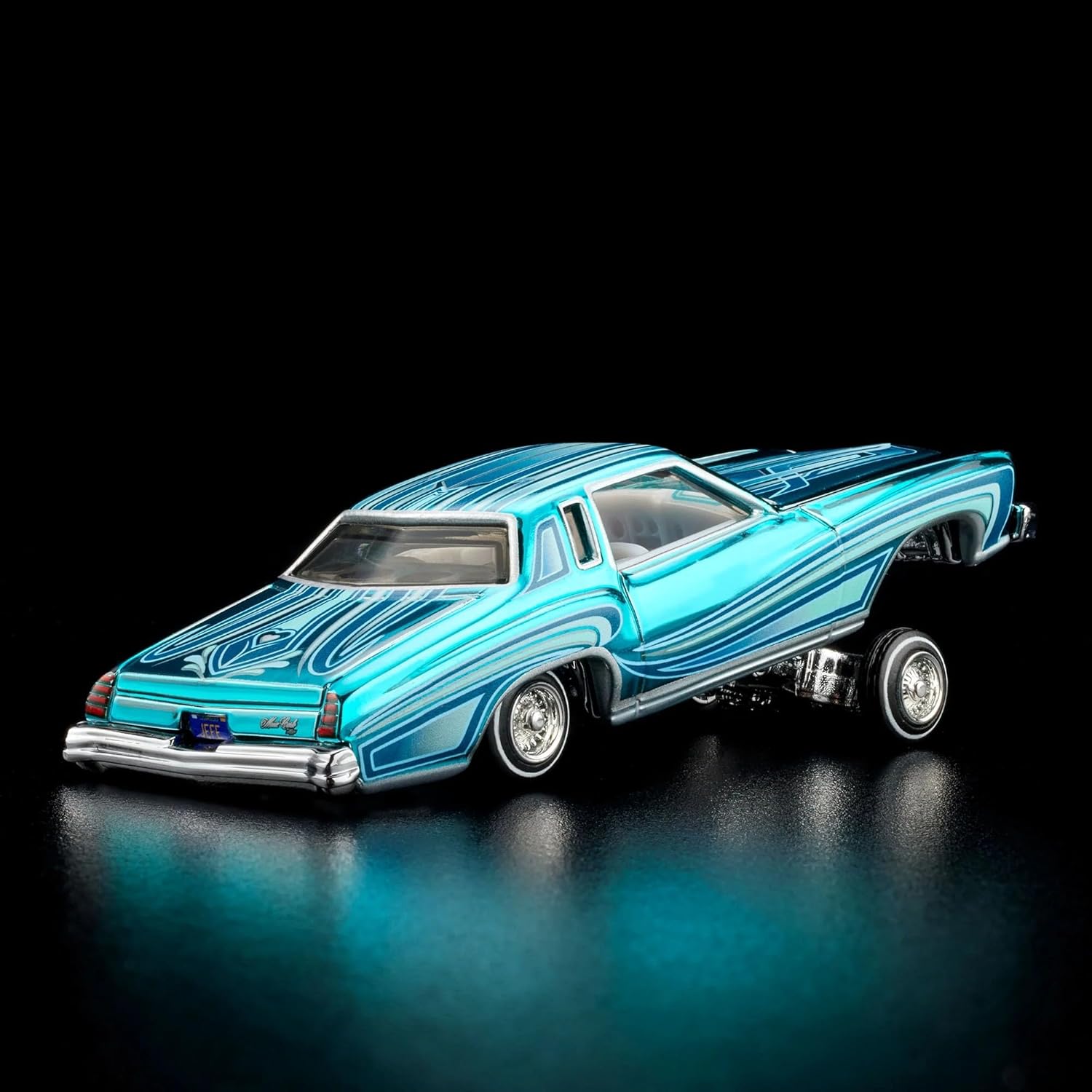 Hot Wheels 1975 Chevrolet Monte Carlo Collectors RLC Exclusive Lowrider Teal