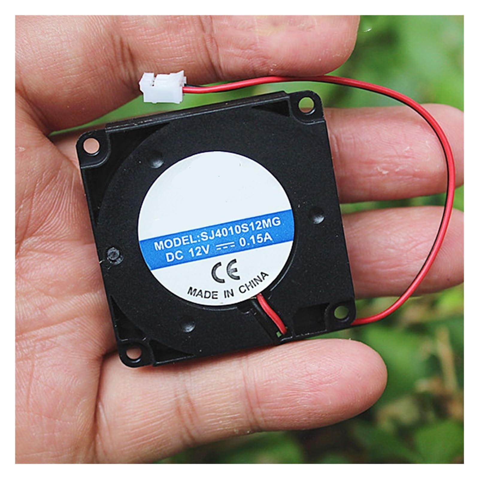 2PCS 4010 40mm 1.7W DC 6V 12V 2Pin Brushless Small Power Chassis radiator 40mmx10mm cooling exhaust fan small cooler RSHVOBRRS