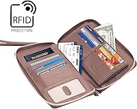 Vista 3 de Cartera de viaje, rosado (Blush Pink), Cartera RFID