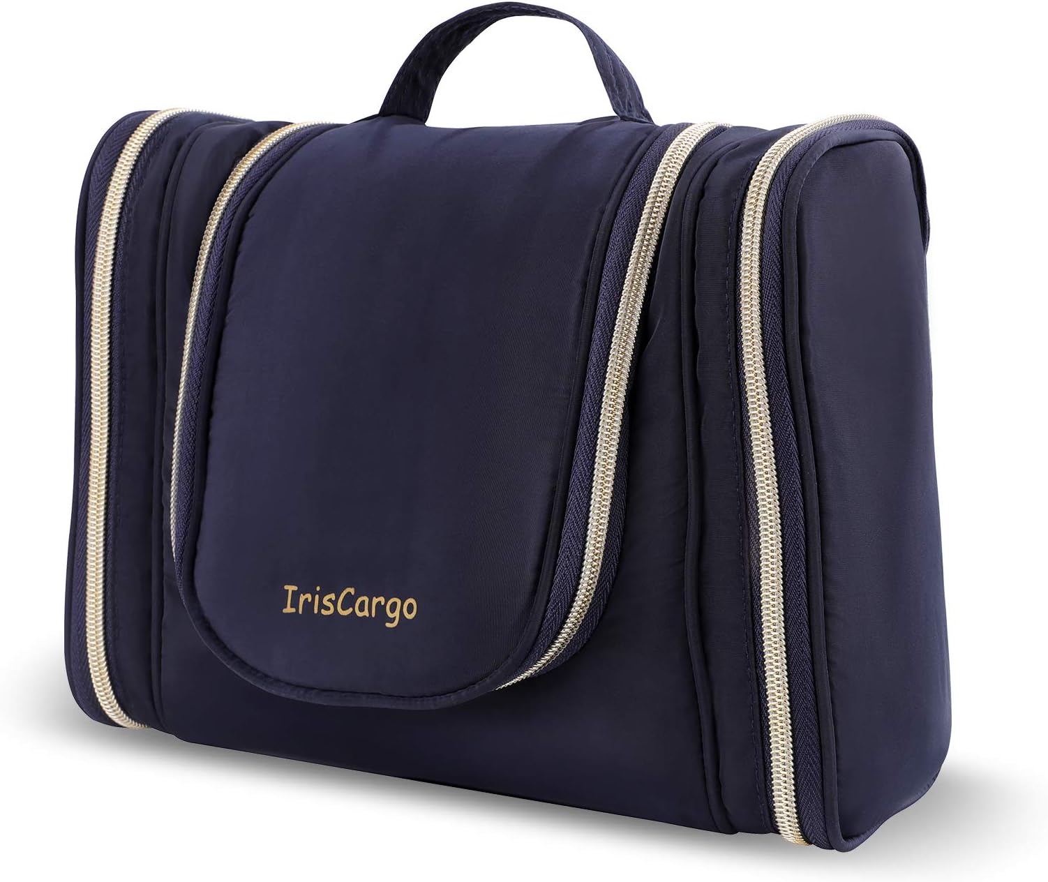 IrisCargo men's and women's hanging travel cosmetic bag, travel suit, makeup finishing bag, bathroom cosmetic bag, shampoo, cosmetics, shaving accessories