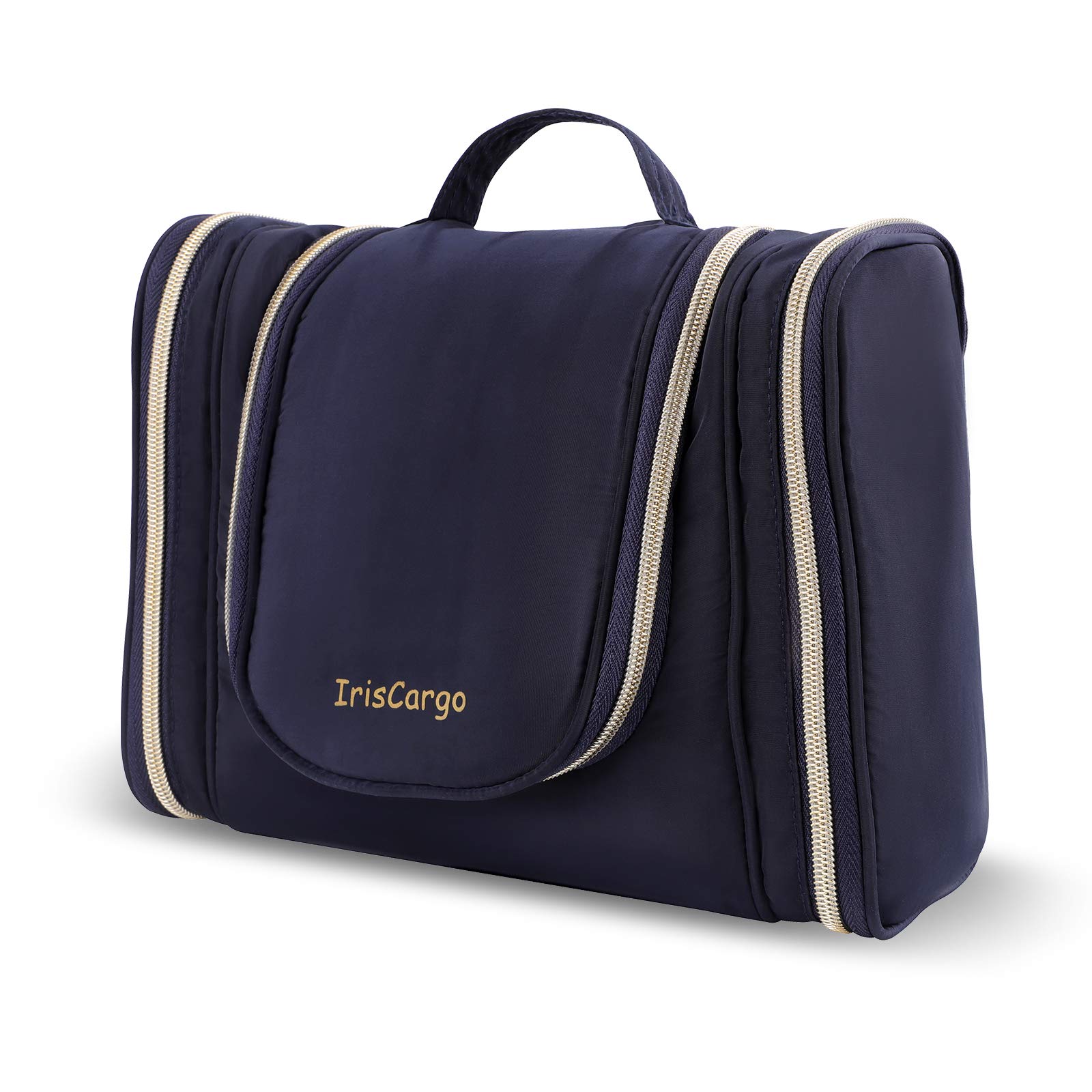 IrisCargo men's and women's hanging travel cosmetic bag, travel suit, makeup finishing bag, bathroom cosmetic bag, shampoo, cosmetics, shaving accessories