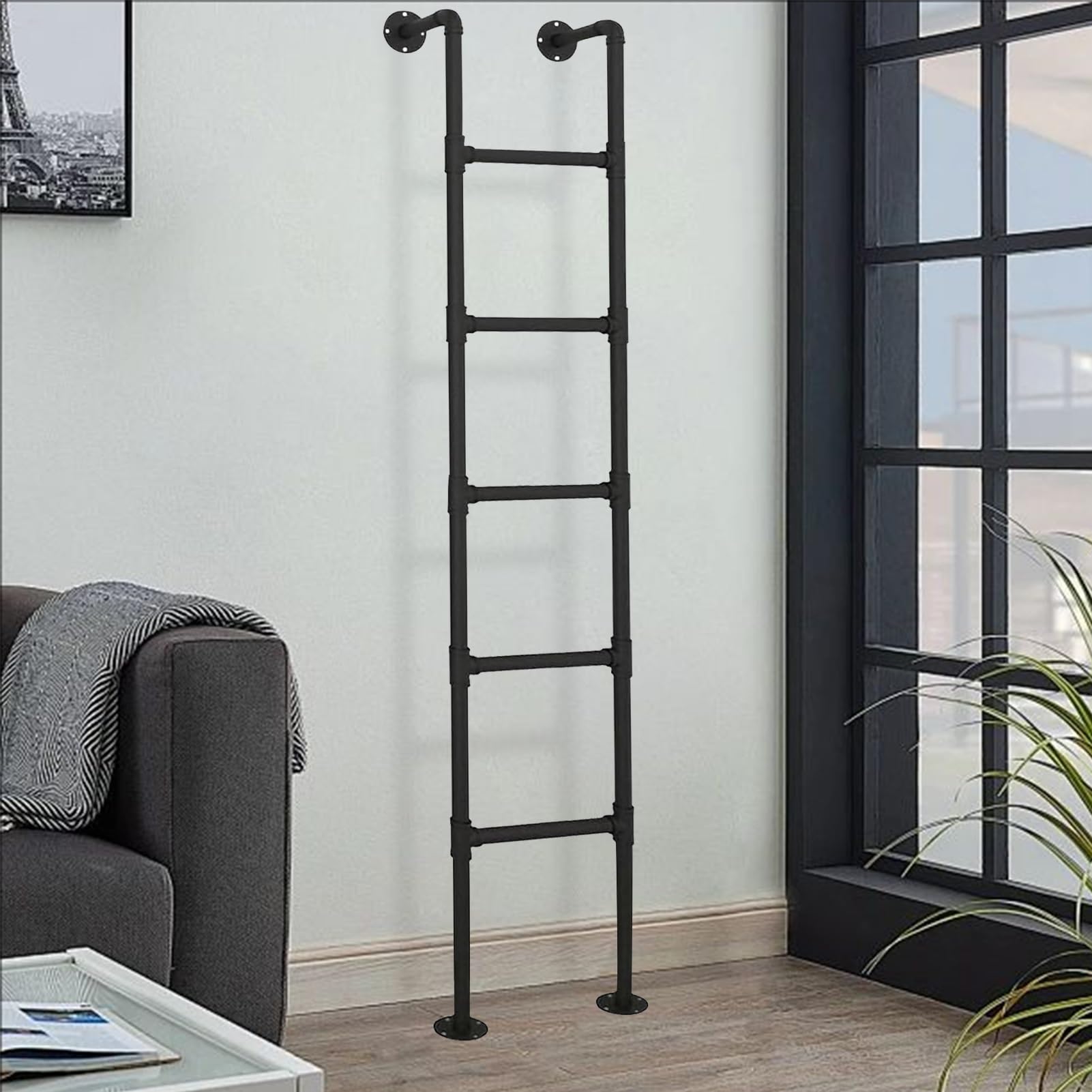 Escalera de ático metálica para conectar tu garaje, sótano o loft con total comodidad