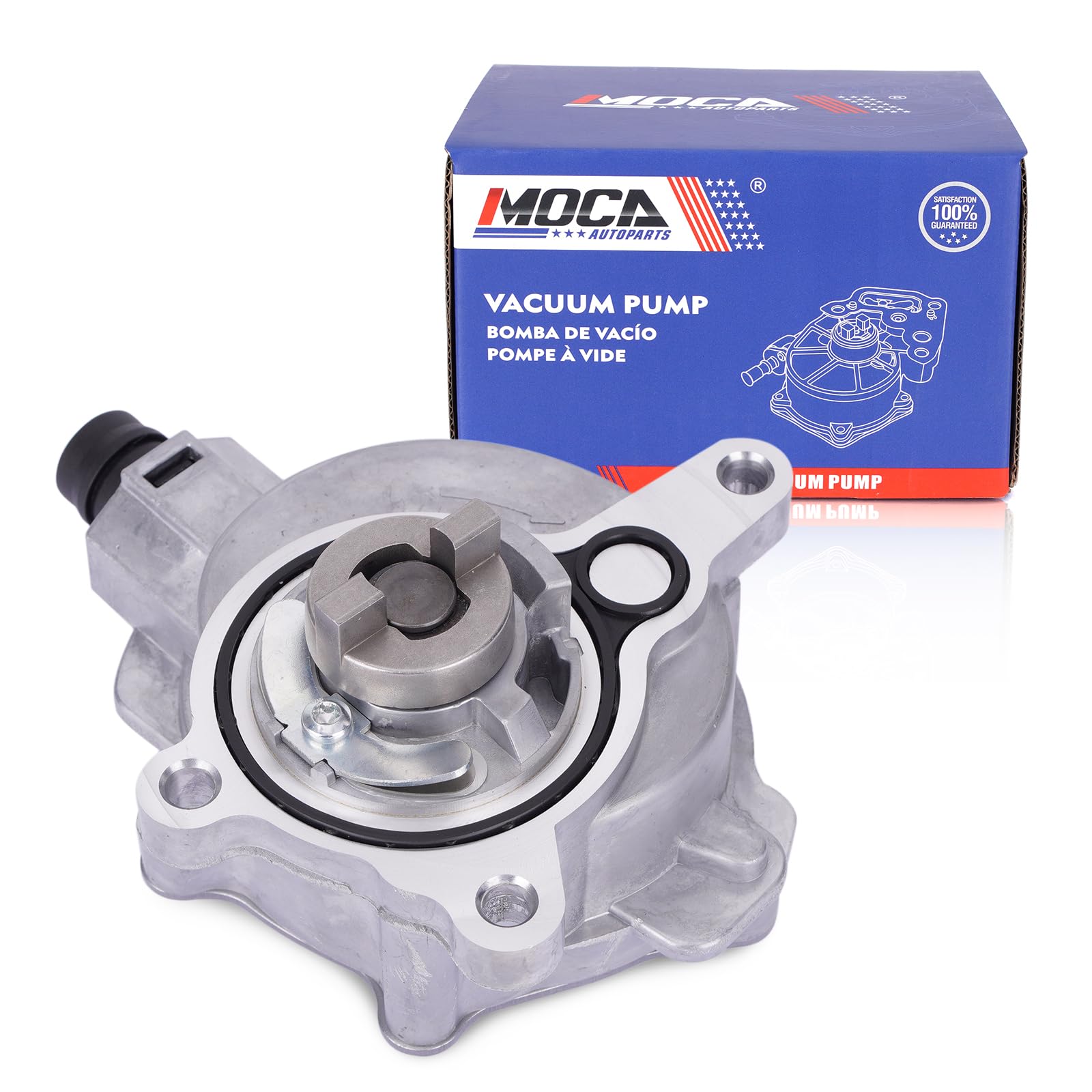 MOCA LR047384 Vacuum Pump Compatible with Lincoln 2013-2020 MKZ, for Jaguar 2013-2020 XF, for Ford 2013-2020 Fusion, 2015-2020 Mustang, for Land Rover 2012-2018 Range Rover Evoque