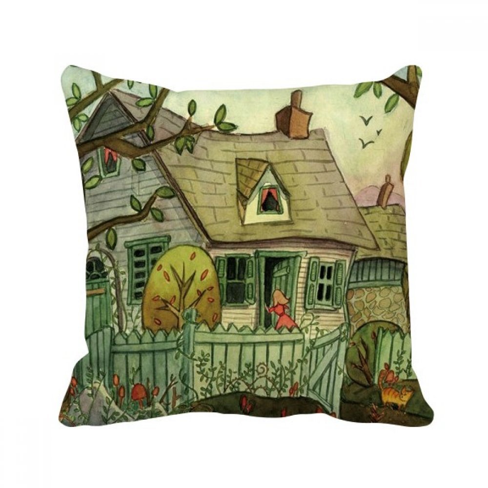 Coussin carre chat multicolore 40x40cm avec insert amovible decoratif