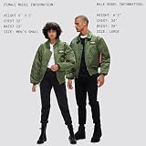 Alpha Industries Men's CWU 45-P Flight Jacket (M, Sage)