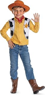 Disney Toy Story Woody Costume Accessory Kit, Official Halloween Dress Up Set