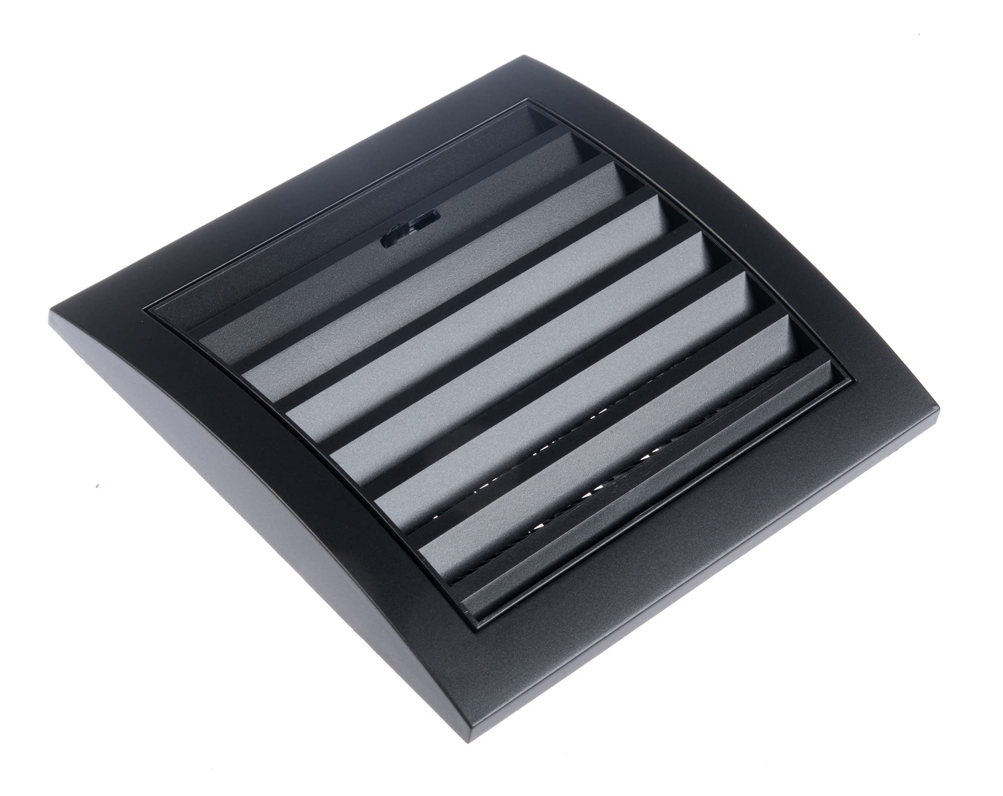 Weißes Lüftungsgitter 100 Mm Mit Schieber – ABS-Kunststoff, Für Wand & Decke, Flansch-Design