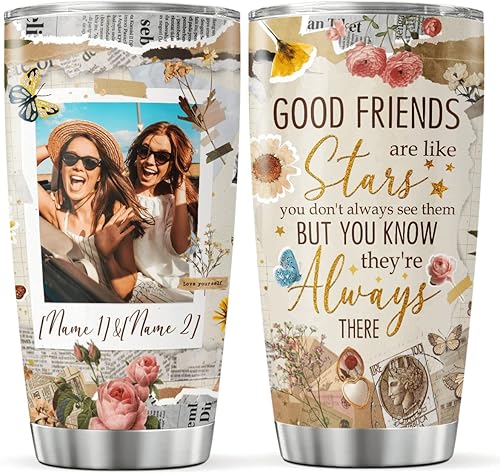 Miniatura 23 de CUBICER Vasos de café personalizados con tapa, fotos personalizadas, taza de acero inoxidable, citas con nombre personalizado, tazas aisladas