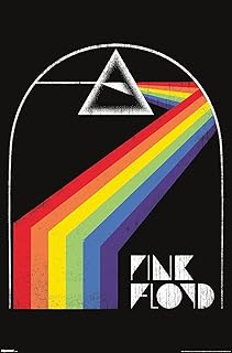 Pink Floyd - The Dark Side Of The Moon Illustration Variant Wall Poster, 34L" x 22.4W", Premium Unframed Version