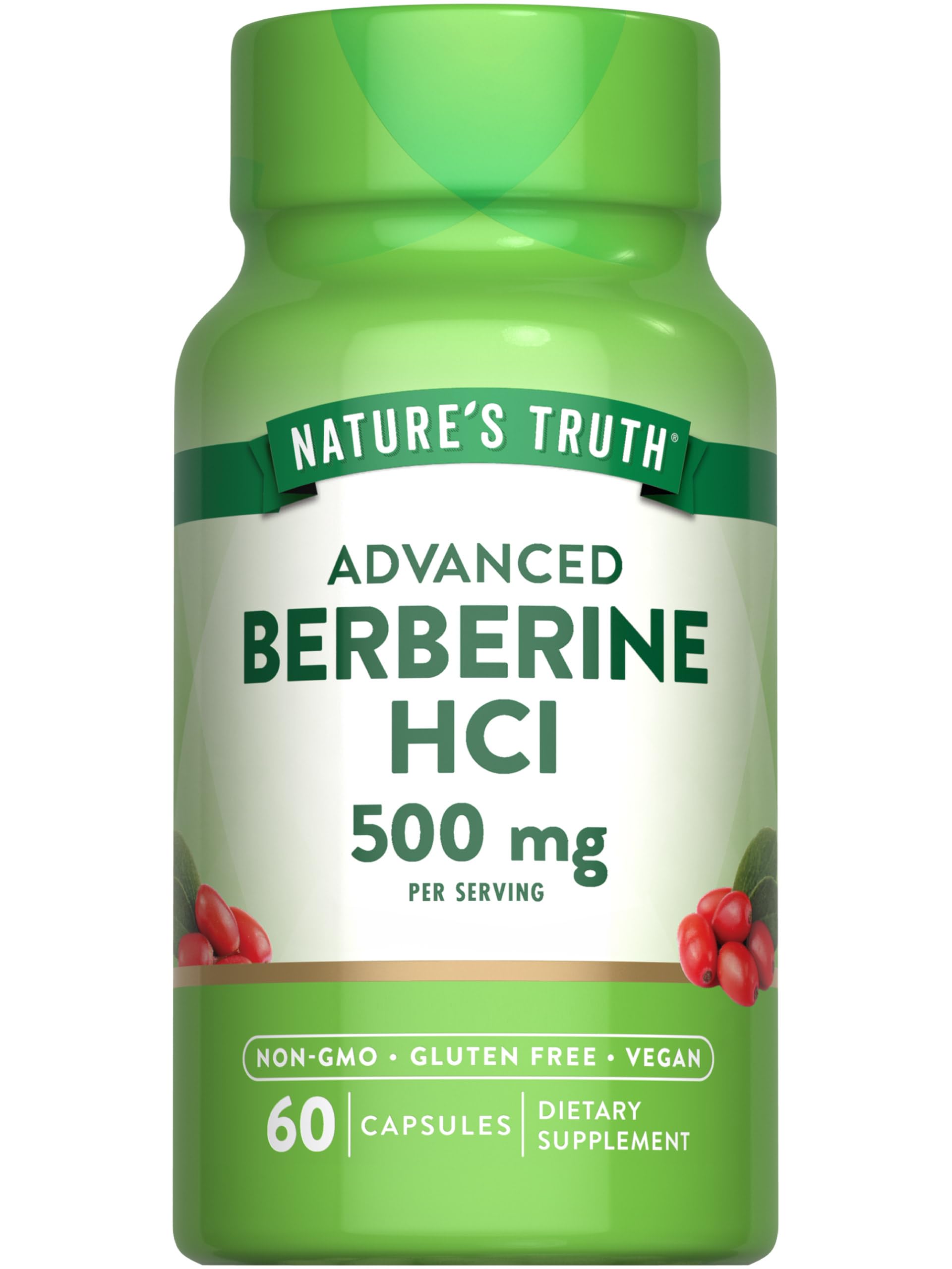 berberine with tirzepatide Amazon.com: Nature's Truth Berberine HCl 500mg | 60 Capsules | from  Barberry Extract