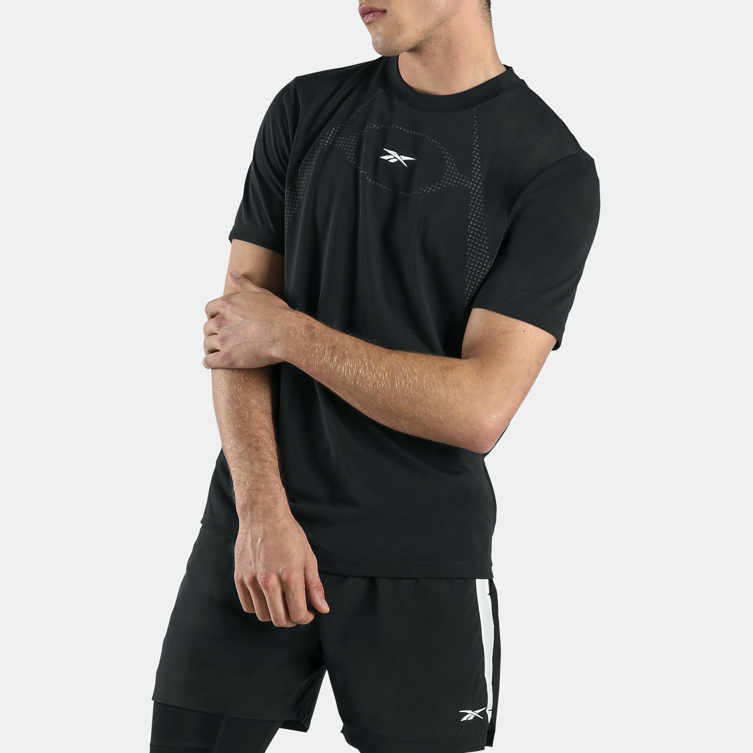 Reebok - Athlete Flex T-Shirt  Black  Extra Small