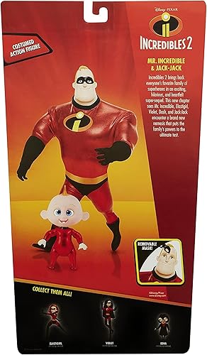 Miniatura 4 de The Incredibles 2 Mr.Incredible & Jack-Jack - Figura de acción