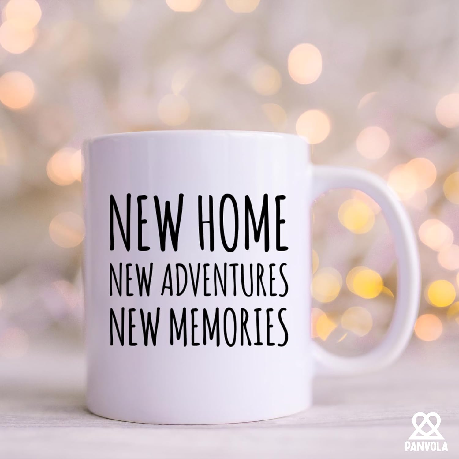 Panvola New Home New Adventures New Memories Mug 11oz White image 4