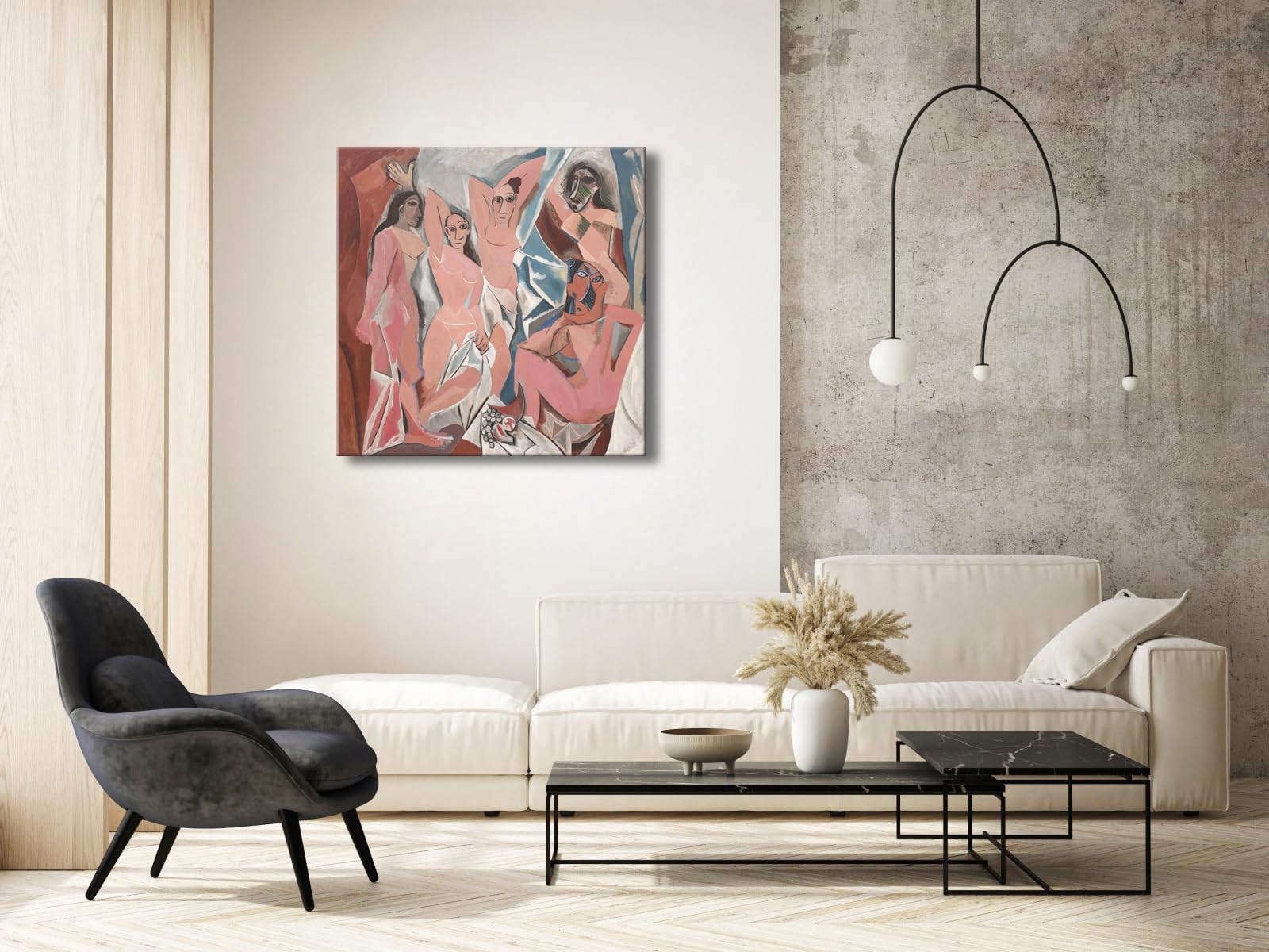 Amazon.com: Wieco Art Large Canvas Prints Les Demoiselles d