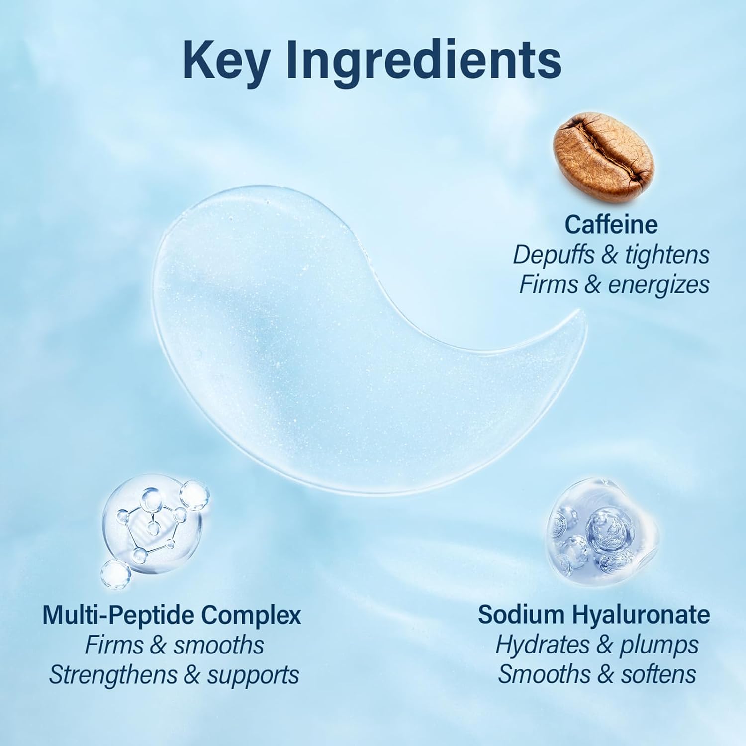 Tintark SIRIUSLY BRIGHT Under Eye Patches 28 Pairs, 15-Min Revitalizing Eye Masks with Caffeine Hyaluronic Acid Iris Moss to Reduce Dark Circles and Puffiness, Brightening & Depuffing Gifts for Women