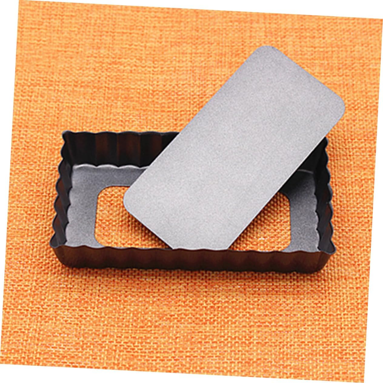ABOOFAN High-strength Steel Nonstick Quiche Pan Baking Tart Mold Easy Release Loose Bottom Excellent Thermal Conductivity