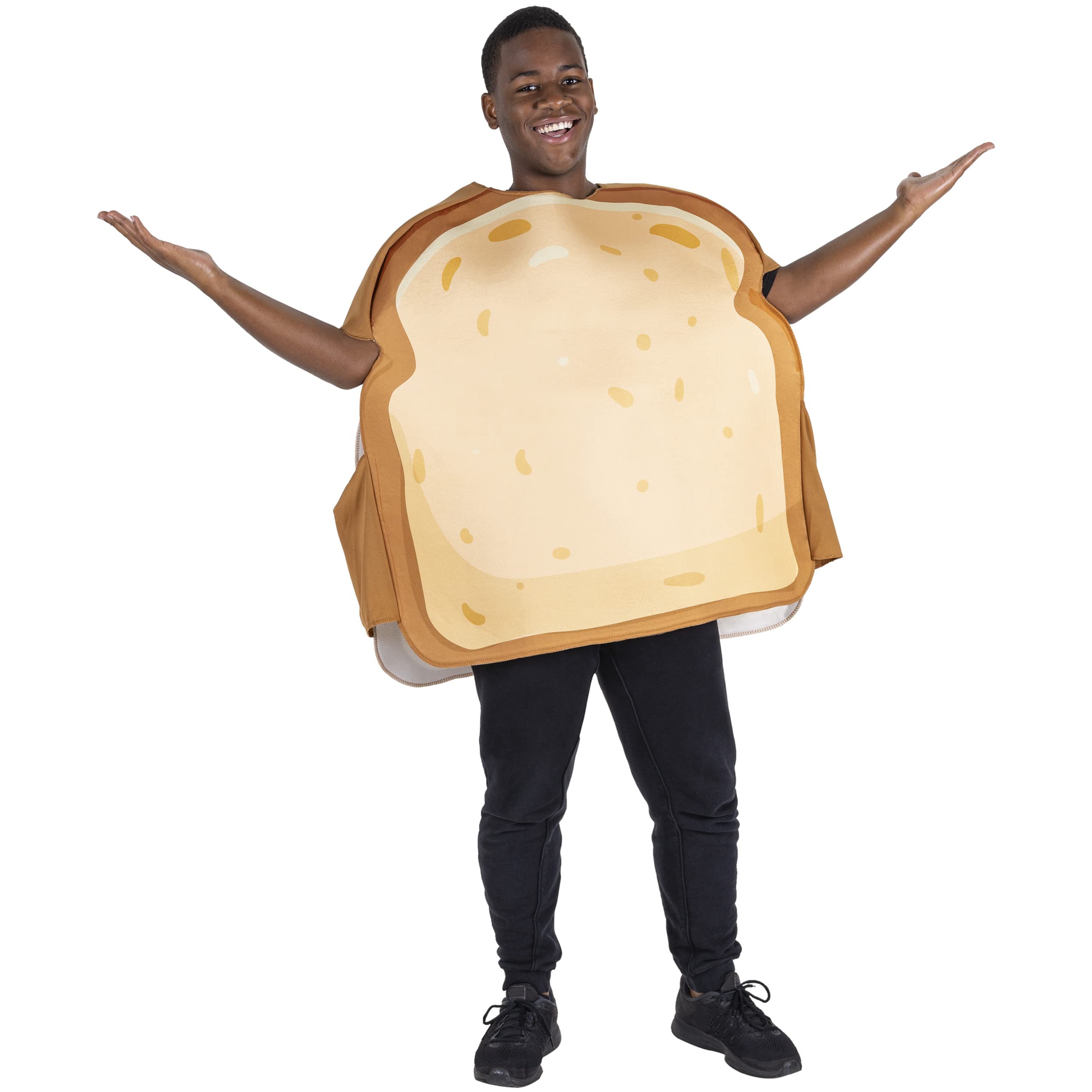 Best Thing Since Sliced Bread - Funny Toast One-Size Food Halloween Costume -