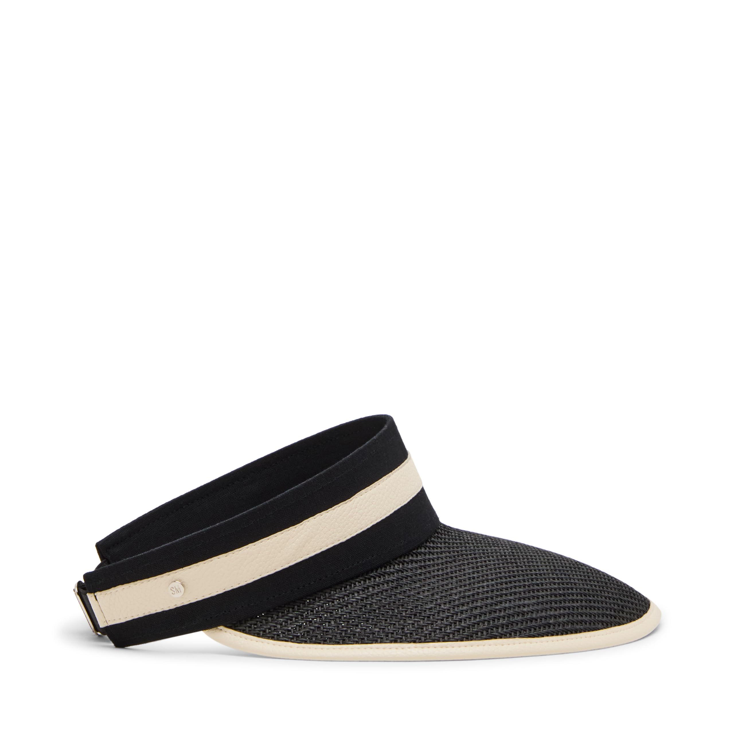 Steve Madden Mirage Visor, Negro, Talla única para Mujer