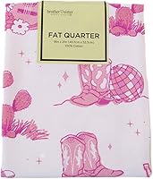 Vista 24 de Fat Quarter 100% algodón para manualidades de costura, 18 x 21 pulgadas (pollos de granja de campo)