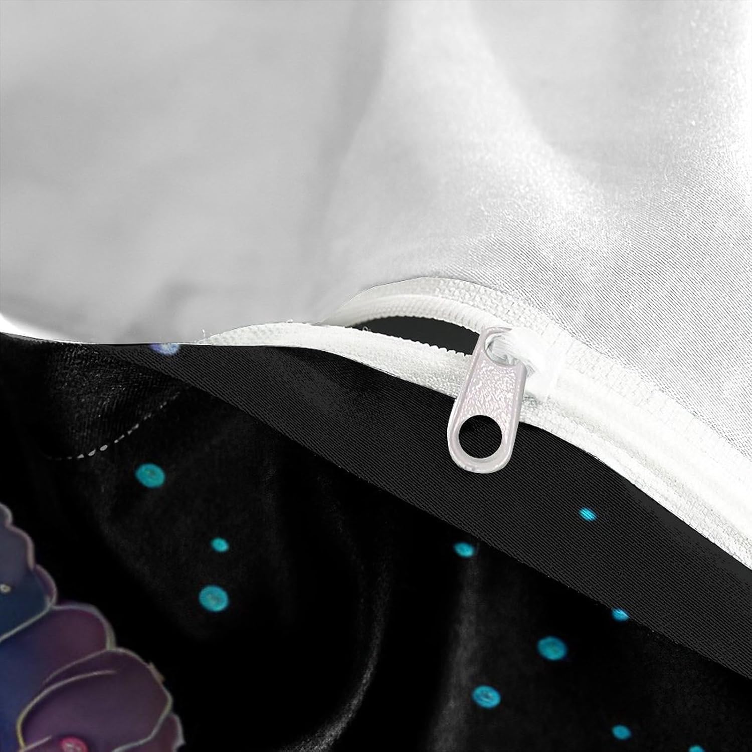 Colorful Animals Three Piece Suit Cartoon Quilt Cover Set - Super Soft Bedding Set for Kids with Pillowcase - Lightweight and Breathable Microfiber Bed Linens