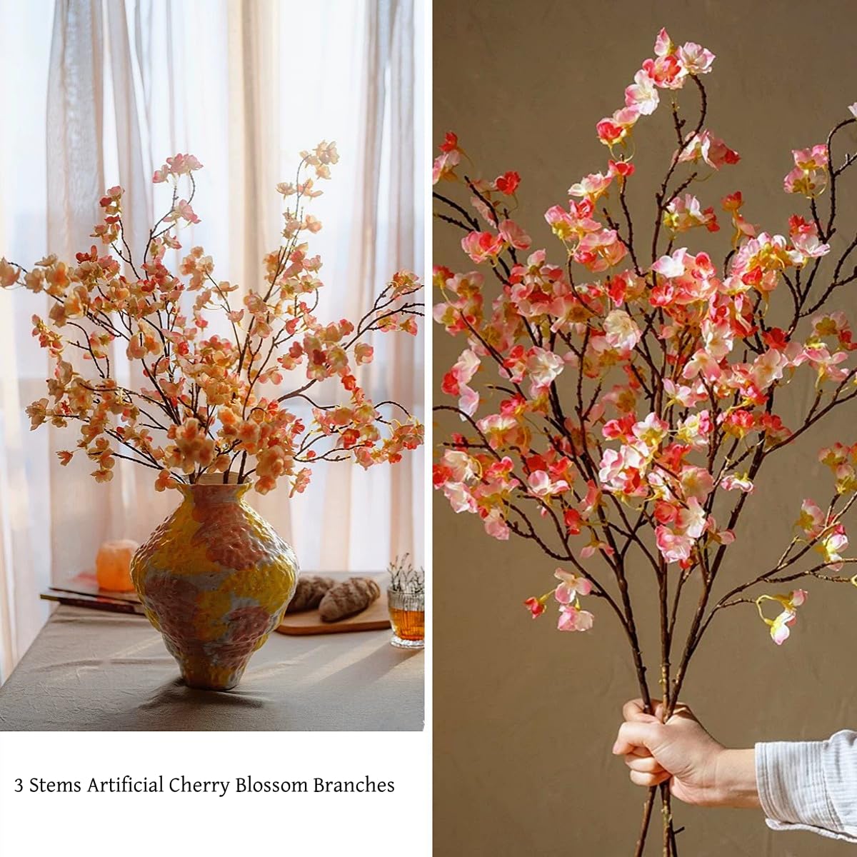 Artificial Cherry Blossom Flowers - Image 4