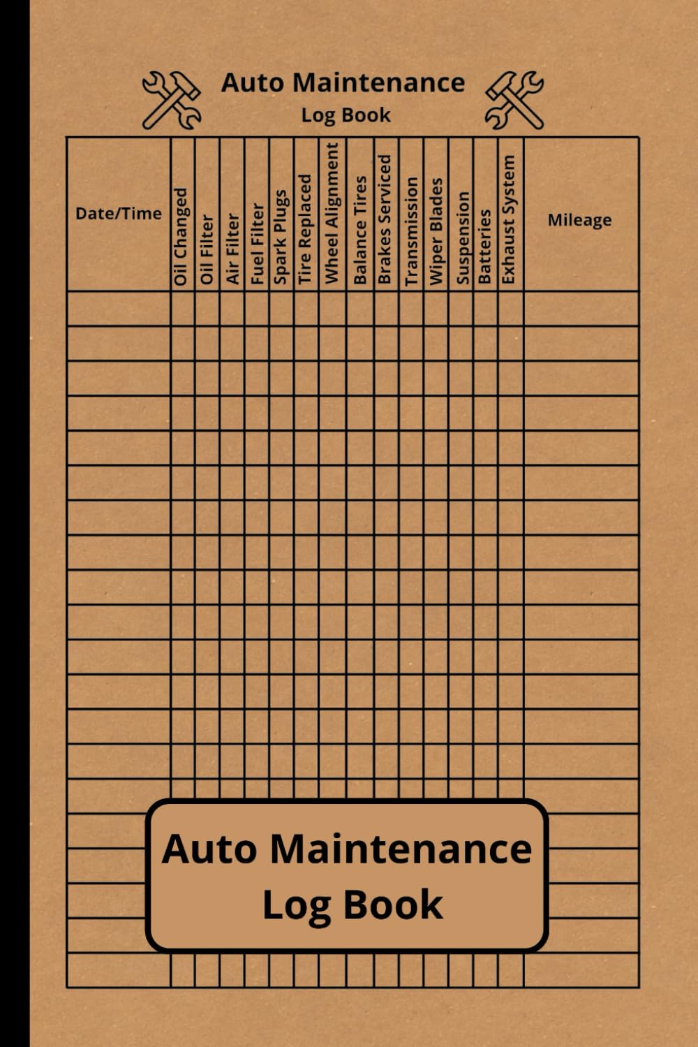 Maintenance Log Book      Paperback – January 21, 2024