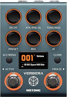 Hotone Verbera NC-200 Convolution Reverb Effects Processor (power supply included)