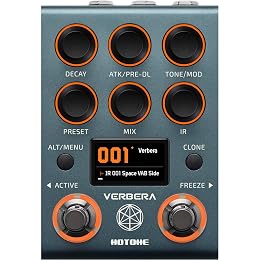 Hotone Verbera NC-200 Convolution Reverb Effects Processor (power supply included)