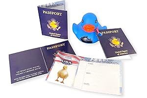 Passport Cruising Ducks Tag for Cruise Ship Game