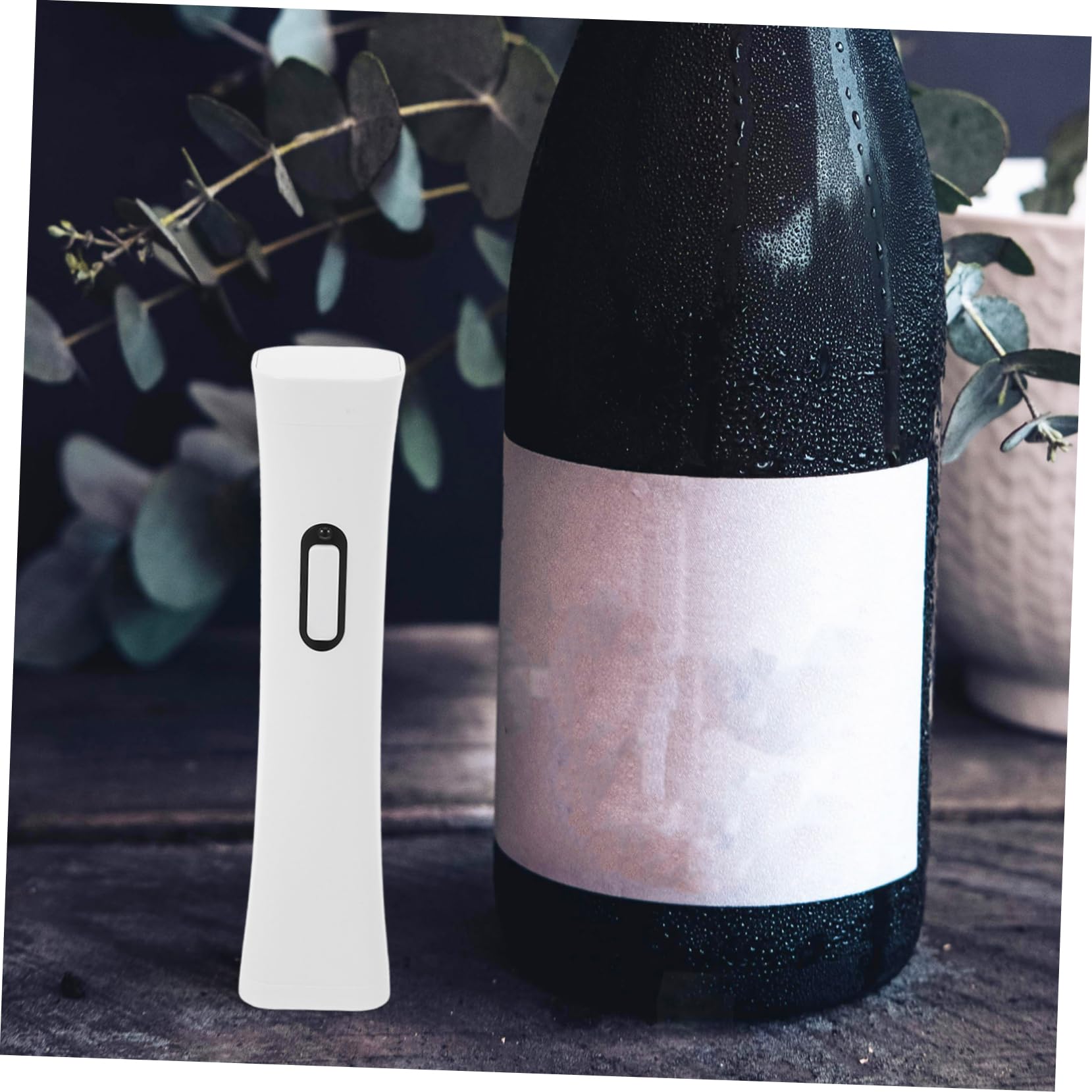 ABOOFAN Apribottiglie Ricaricabile Per Vino Professionale Realizzato in Materiale Di Design Elegante e Compatto Per Uso Quotidiano e Feste